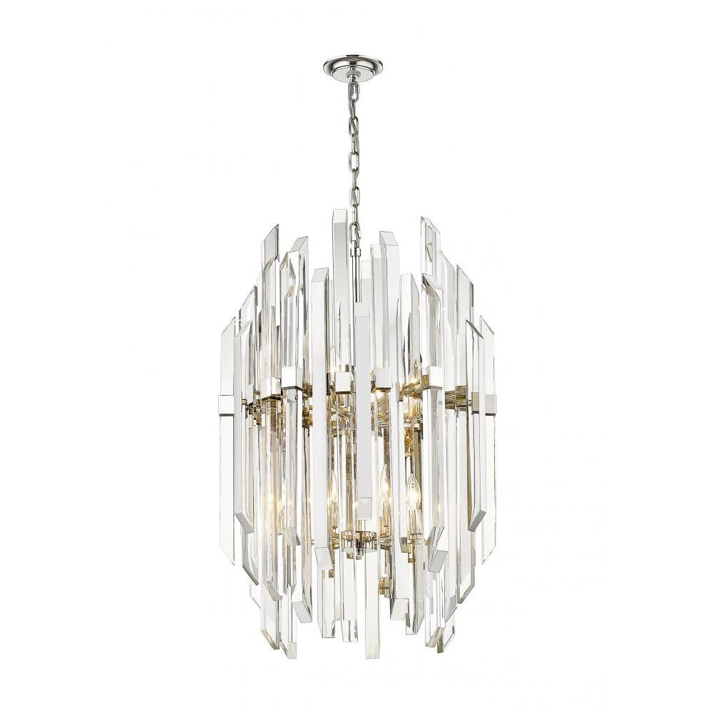 Z-Lite Lighting 4006-12PN Chandelier Contemporary - Nickel