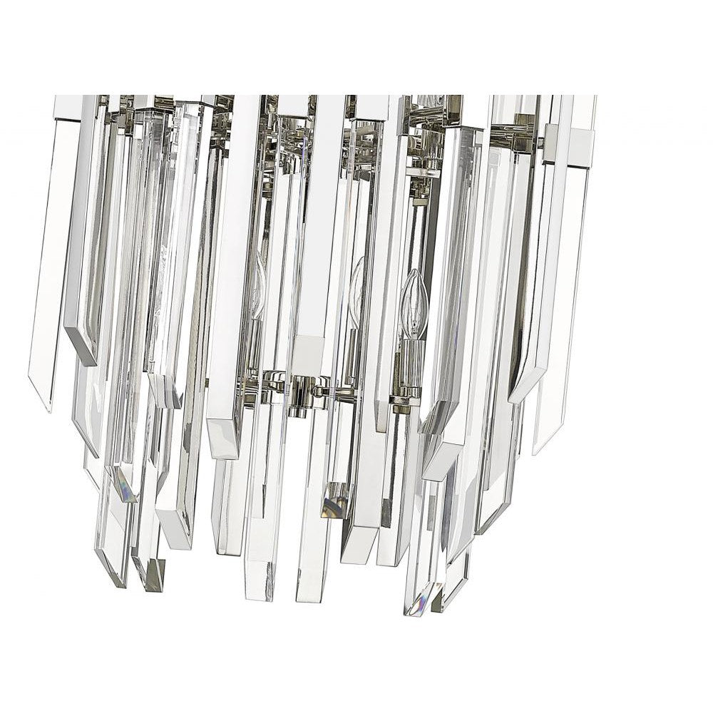 Z-Lite Lighting 4006-12PN Chandelier Contemporary - Nickel