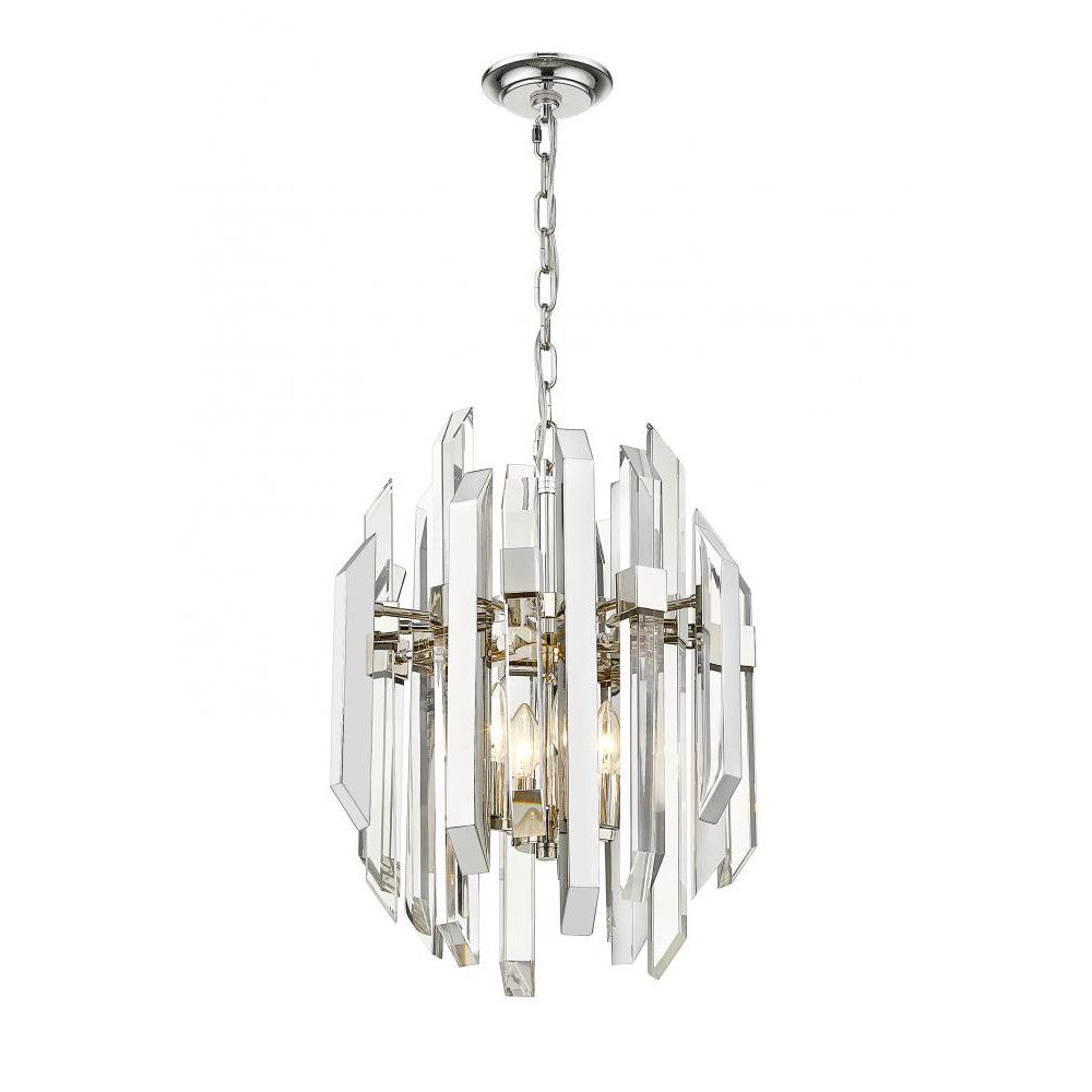 Z-Lite Lighting 4006-4PN Chandelier Contemporary - Nickel