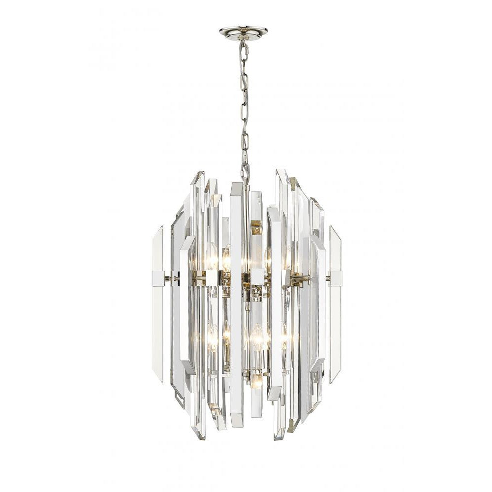 Z-Lite Lighting 4006-8PN Chandelier Contemporary - Nickel