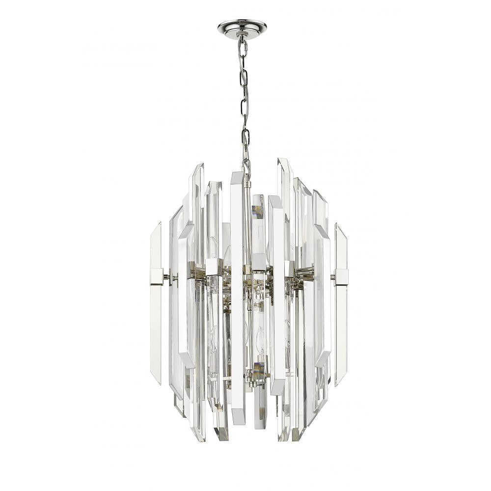 Z-Lite Lighting 4006-8PN Chandelier Contemporary - Nickel