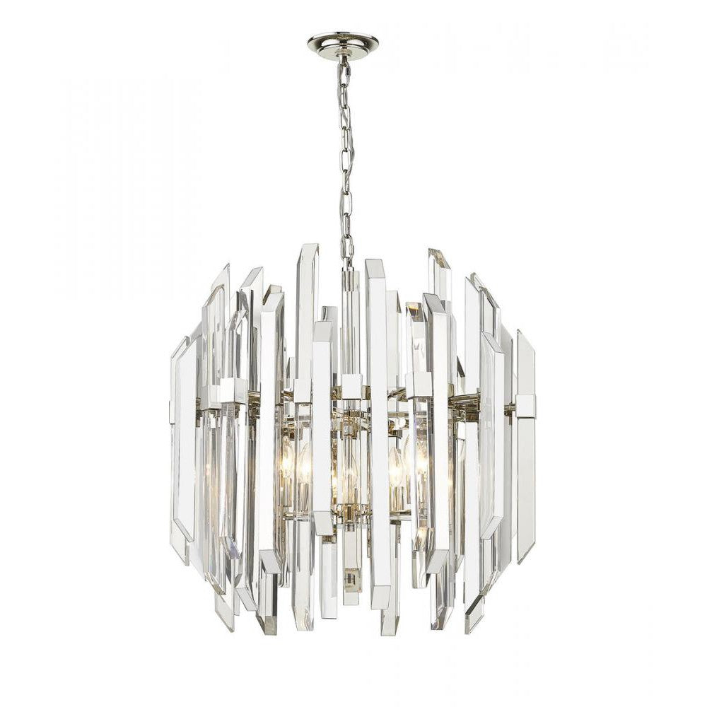 Z-Lite Lighting 4006-9PN Chandelier Contemporary - Nickel