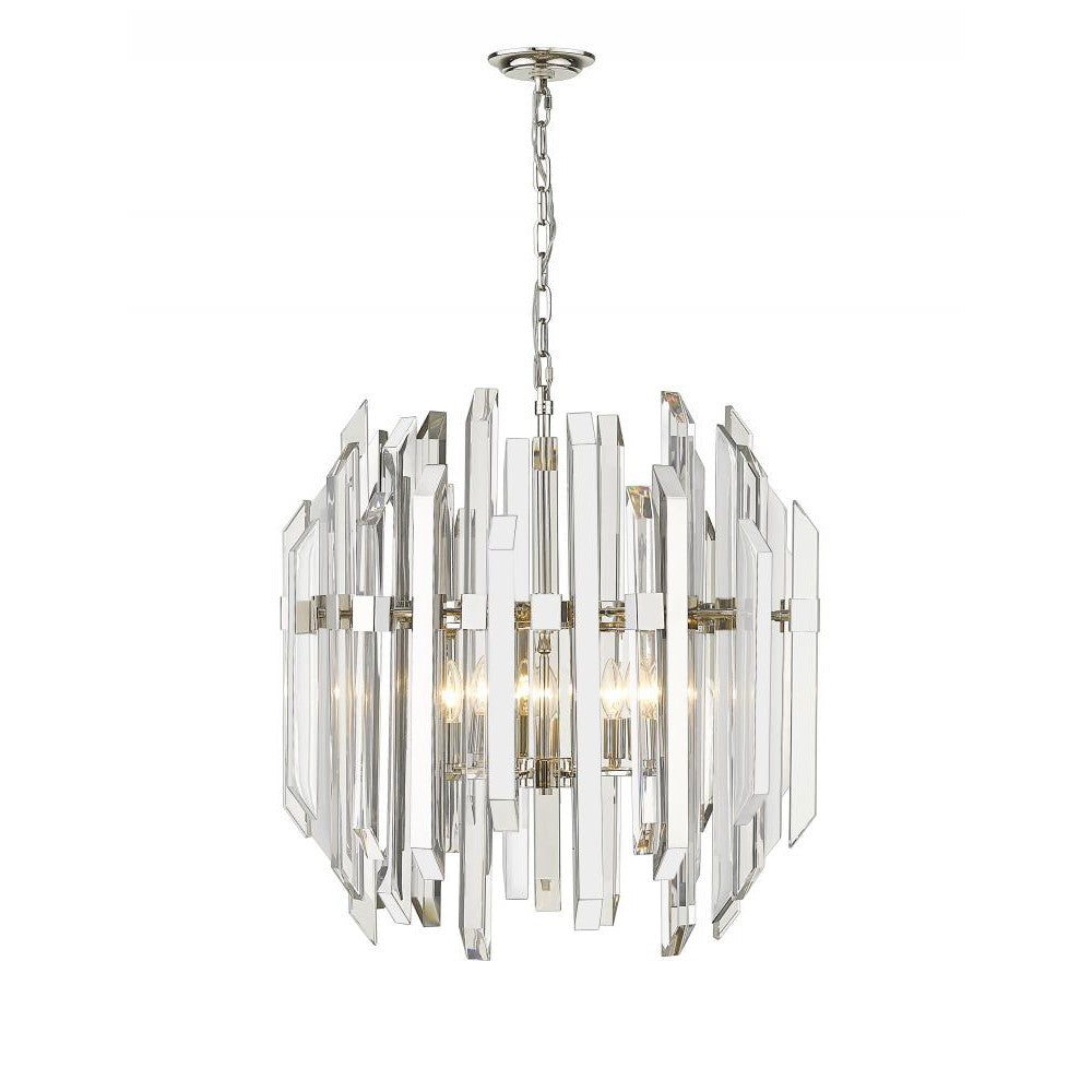 Z-Lite Lighting 4006-9PN Chandelier Contemporary - Nickel