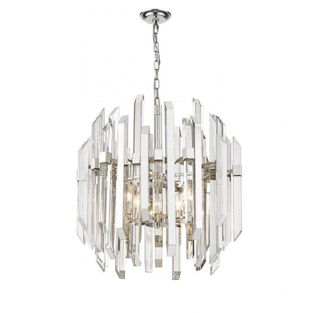 Z-Lite Lighting 4006-9PN Chandelier Contemporary - Nickel