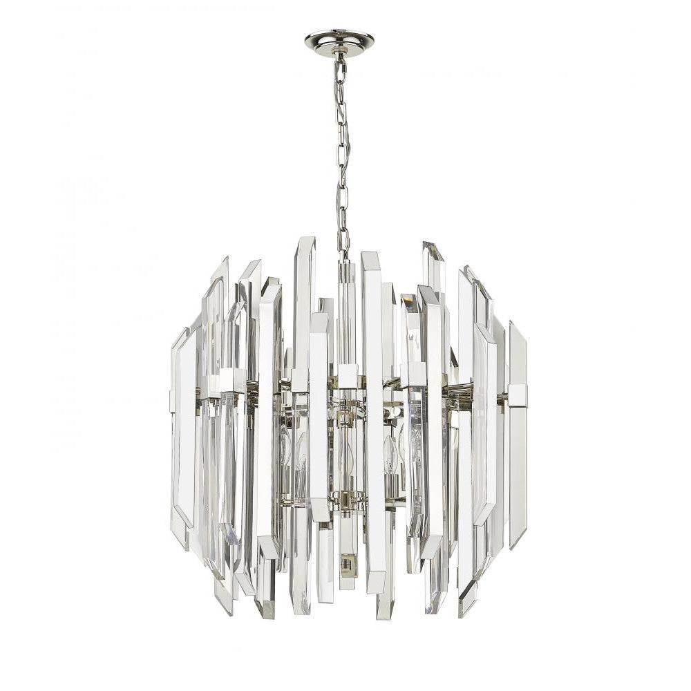 Z-Lite Lighting 4006-9PN Chandelier Contemporary - Nickel