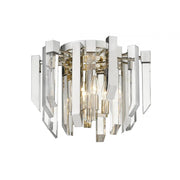 4 Light Flush Mount Light-Clear