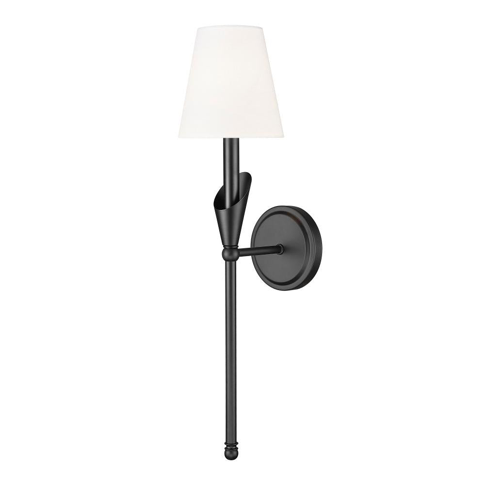 1 Light Wall Sconce-White