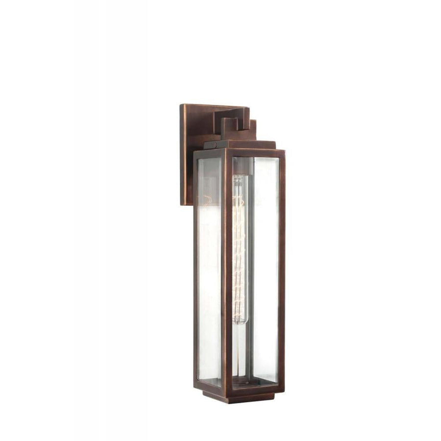Chester Outdoor 5 Inch Wall Lantern – Copper Patina – 403822CP