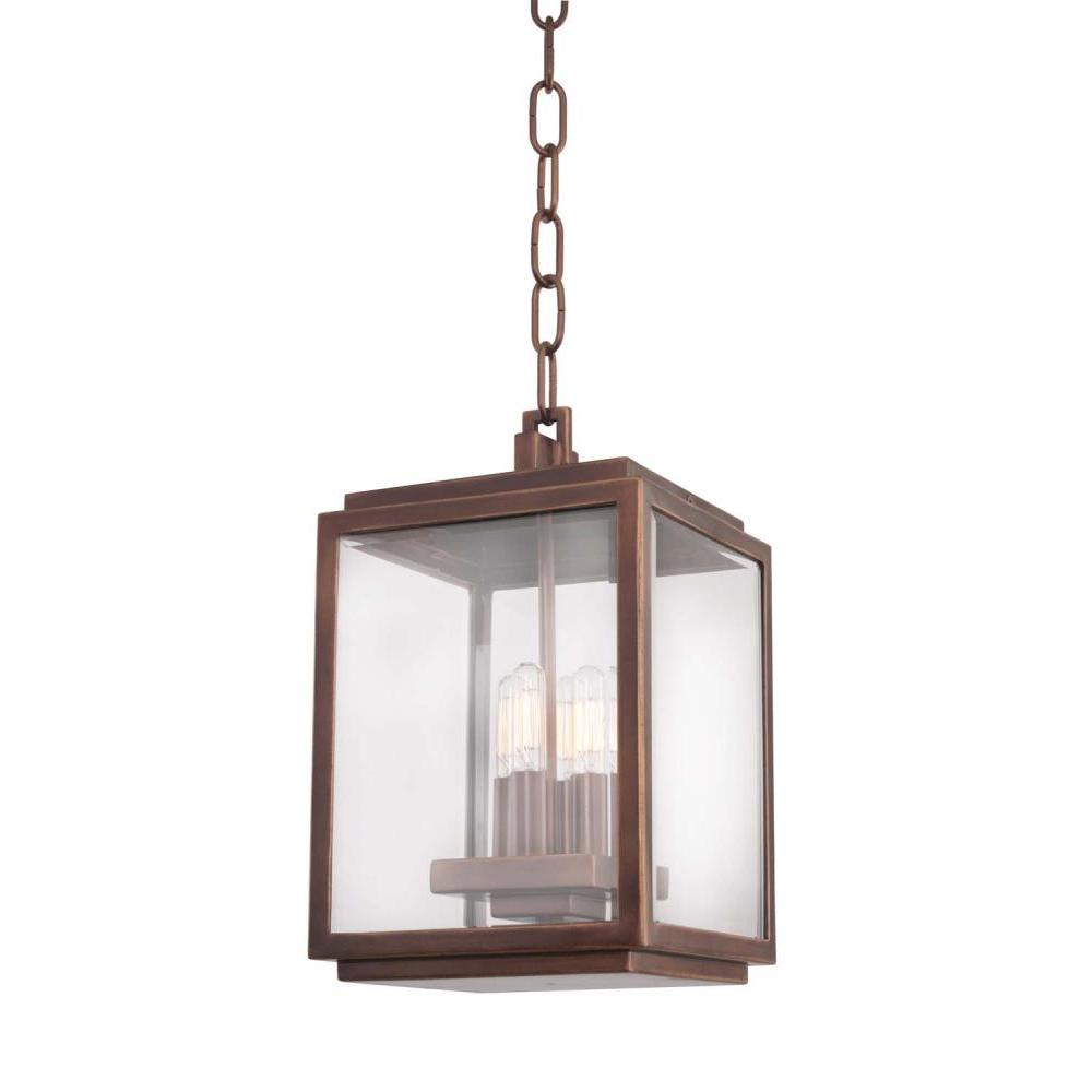 Chester Outdoor 8 Inch Pendant – Copper Patina – 403850CP