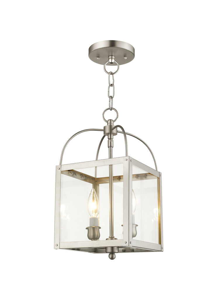 Livex Lighting MILFORD 4041-91 Exterior Transitional - Nickel