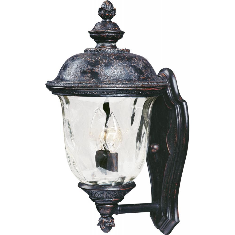 Carriage House VX 9 Inch Outdoor Wall Lantern – Oriental Bronze