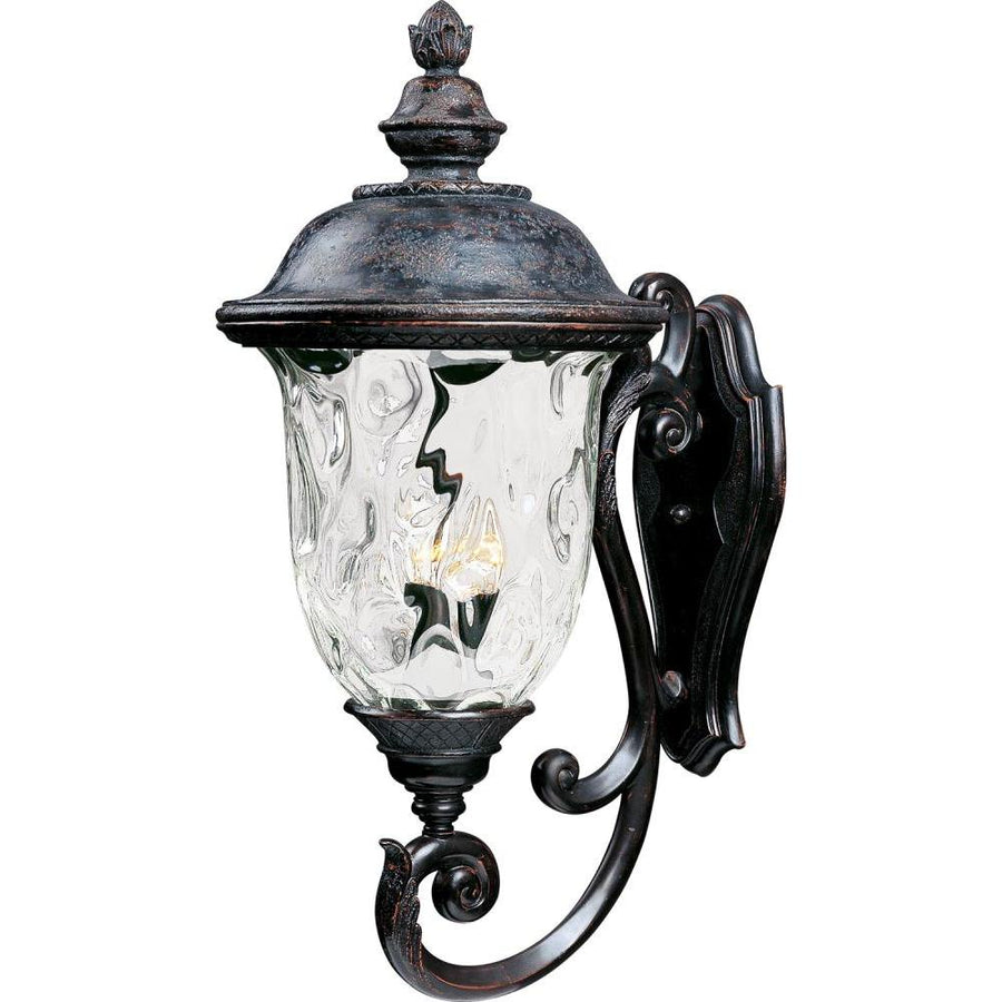 Carriage House VX 14 Inch Outdoor Wall Lantern – Oriental Bronze