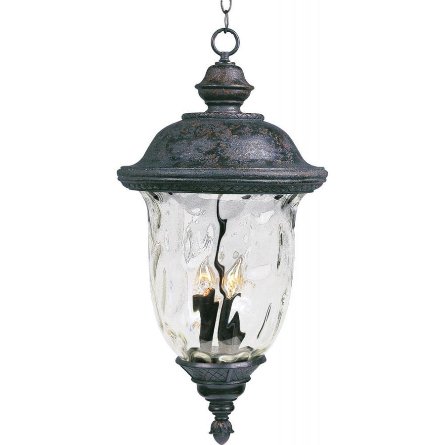 Carriage House VX 12.5 Inch Outdoor Hanging Lantern – Oriental Bronze