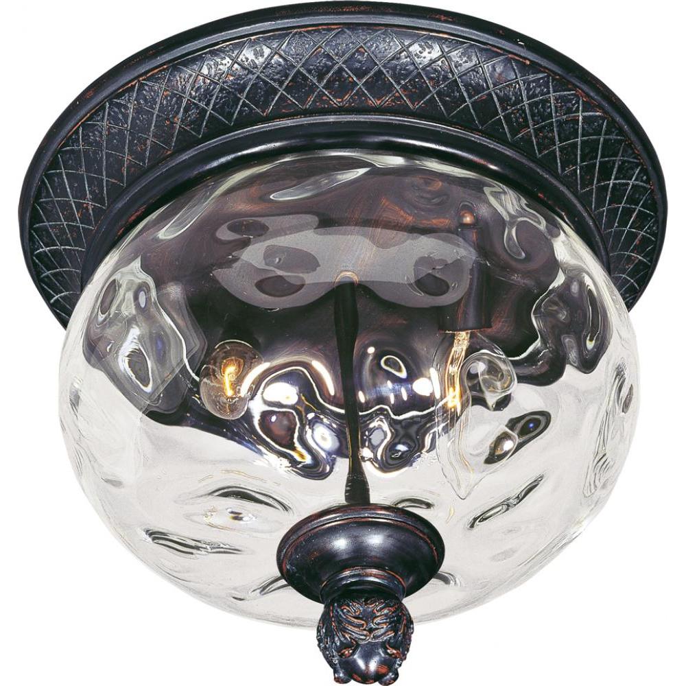 Carriage House VX 12 Inch Flush Mount Light – Oriental Bronze