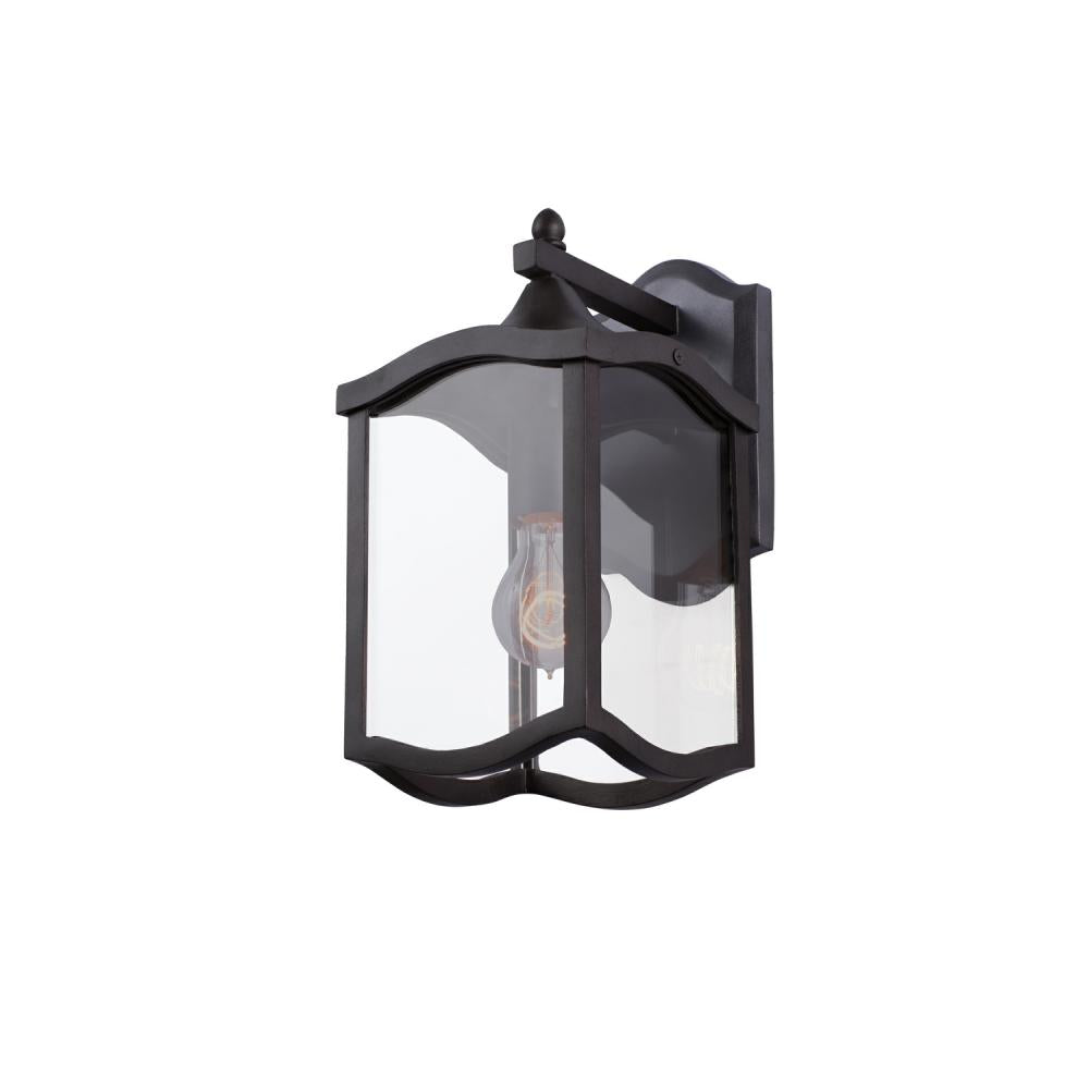 Lakewood Outdoor 7 Inch Wall Lantern – Aged Iron – 404520AI