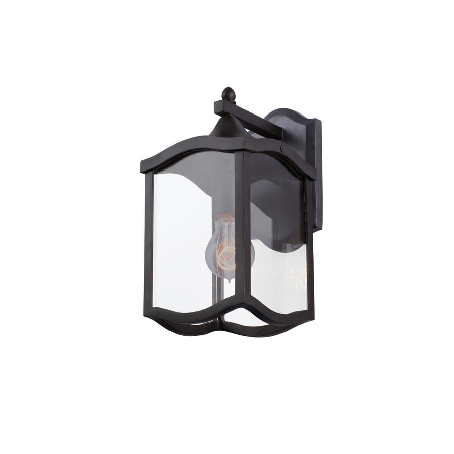 Lakewood Outdoor 7 Inch Wall Lantern – Aged Iron – 404520AI
