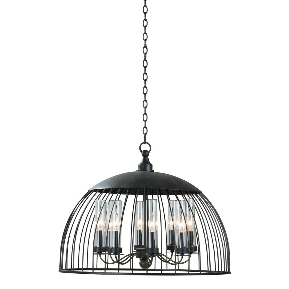 Kalco Lighting LUDLOW 404751NI Pendant Mid Century Modern - Black