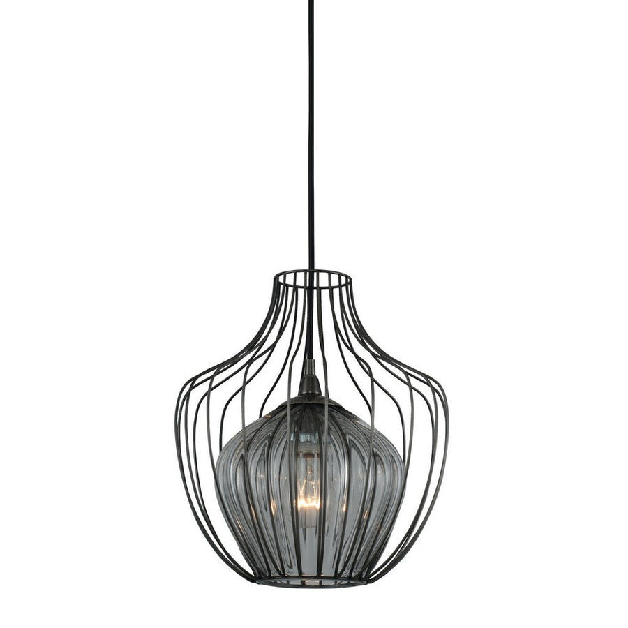Emilia 12 Inch Pendant – Chemical Stainless Steel – 404850CM