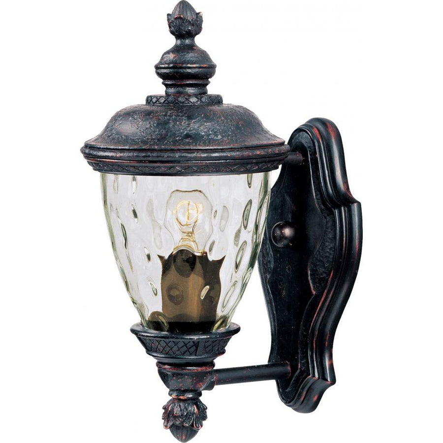 Carriage House VX 6 Inch Outdoor Wall Lantern – Oriental Bronze