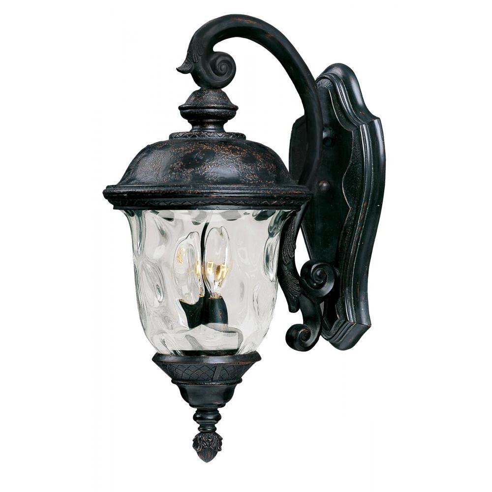 Carriage House VX 9 Inch Outdoor Wall Lantern – Oriental Bronze