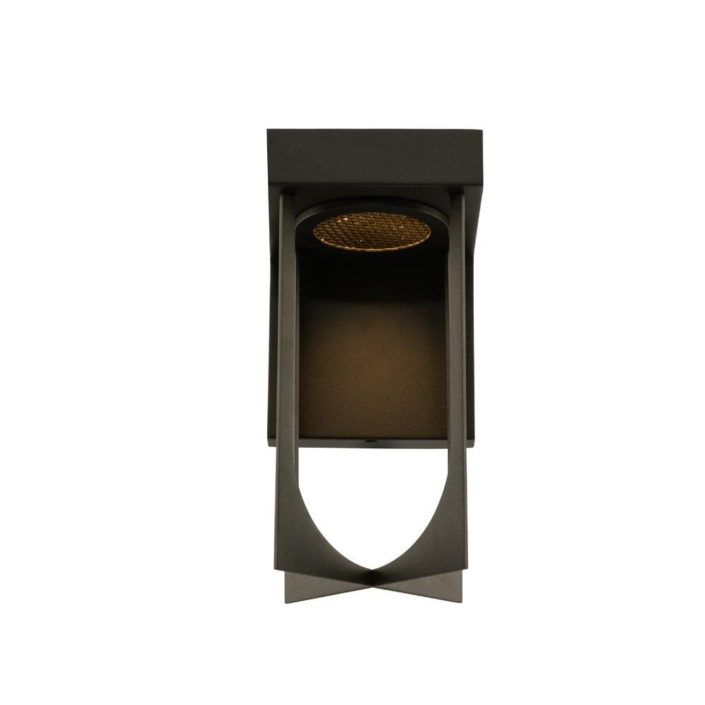 Optika Outdoor 6 Inch Wall Lantern – Matte Black – 405221MB