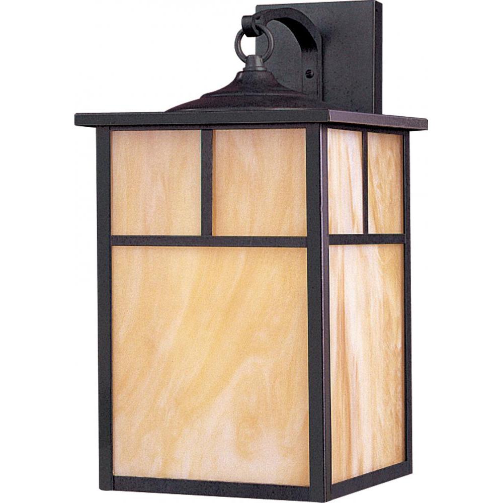 Coldwater 9 Inch Outdoor Wall Lantern – Burnished