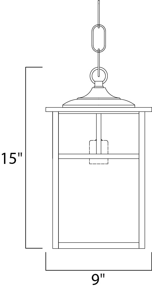 Coldwater-Outdoor Hanging Lantern