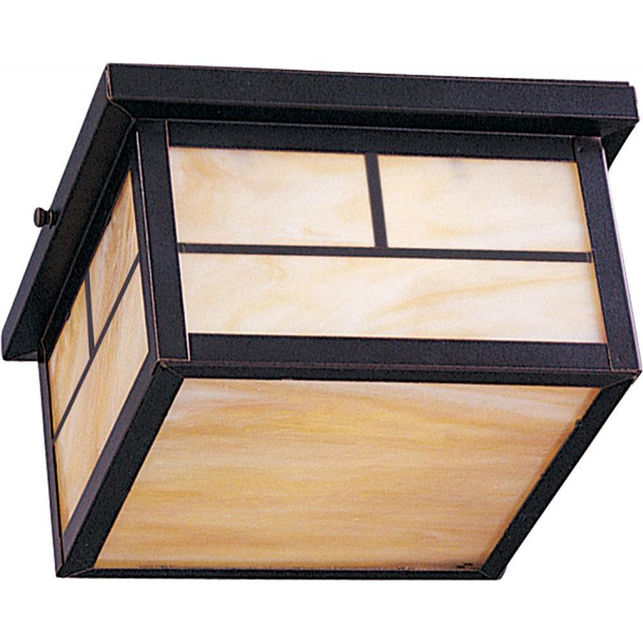 Maxim Lighting 4059HOBU Coldwater 9.25 Inch Flush Mount Light – Burnished