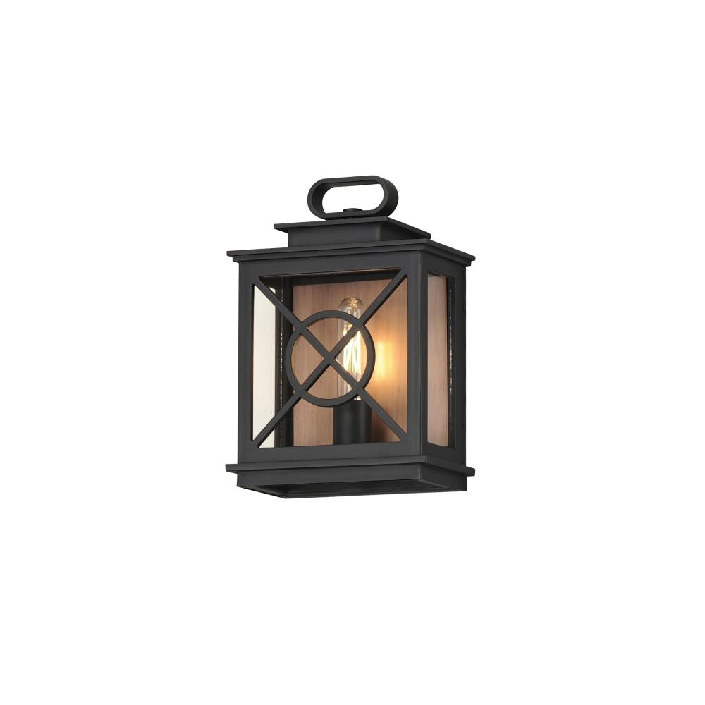 Maxim Lighting YORKTOWN VX 40802CLACPBK Sconce - Combination Finishes