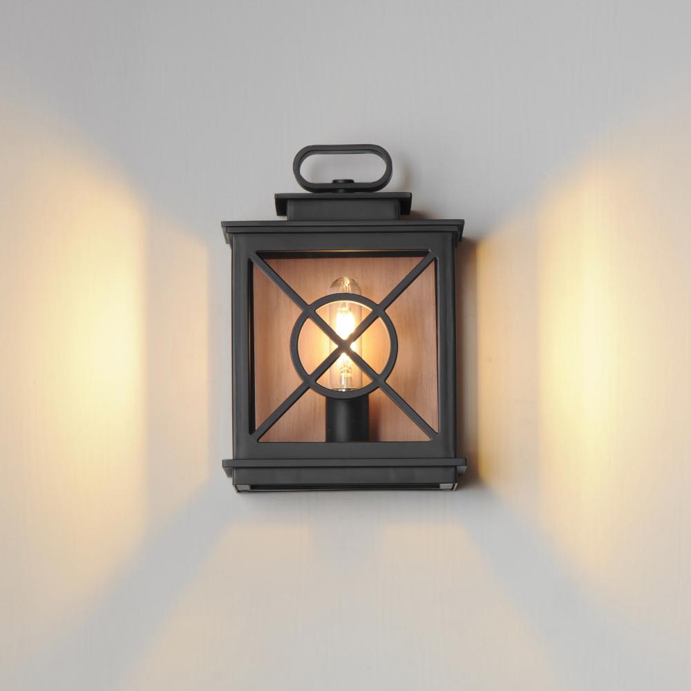 Maxim Lighting YORKTOWN VX 40802CLACPBK Sconce - Combination Finishes