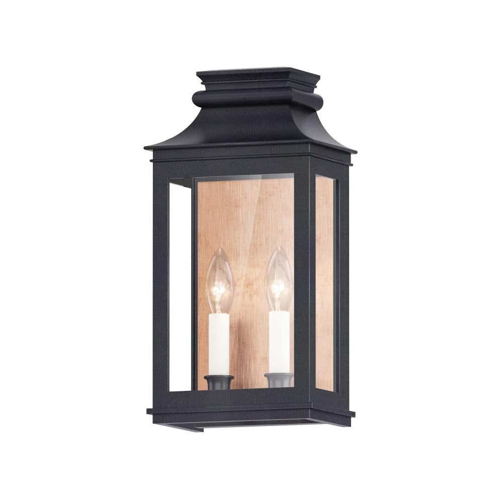 Maxim Lighting SAVANNAH VX 40914CLACPBO Exterior Wall Lantern Historic - Black (OPEN BOX SALE)