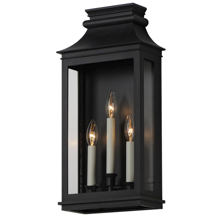 10 Inch Outdoor Wall Sconce – Black Oxide