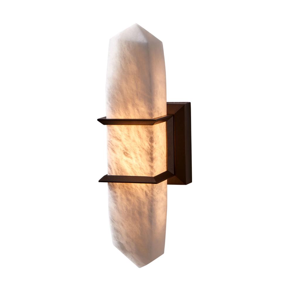 Jewel 5 Inch Wall Lantern – Outdoor Bronze – 409521OBZ