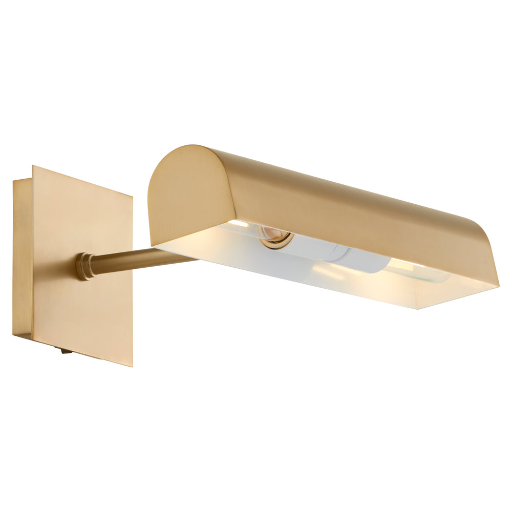 Quorum Lighting 410-15-80 Sconce Traditional - Aged Brass