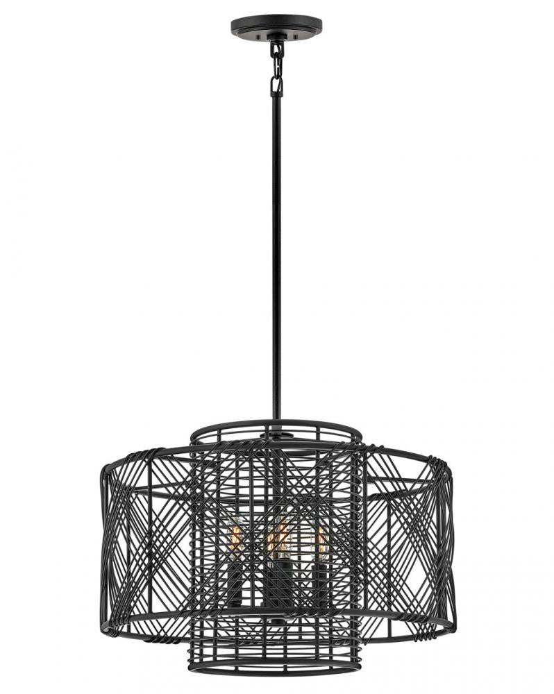 Hinkley Lighting NIKKO 41063BLK Pendant Bohemian - Black