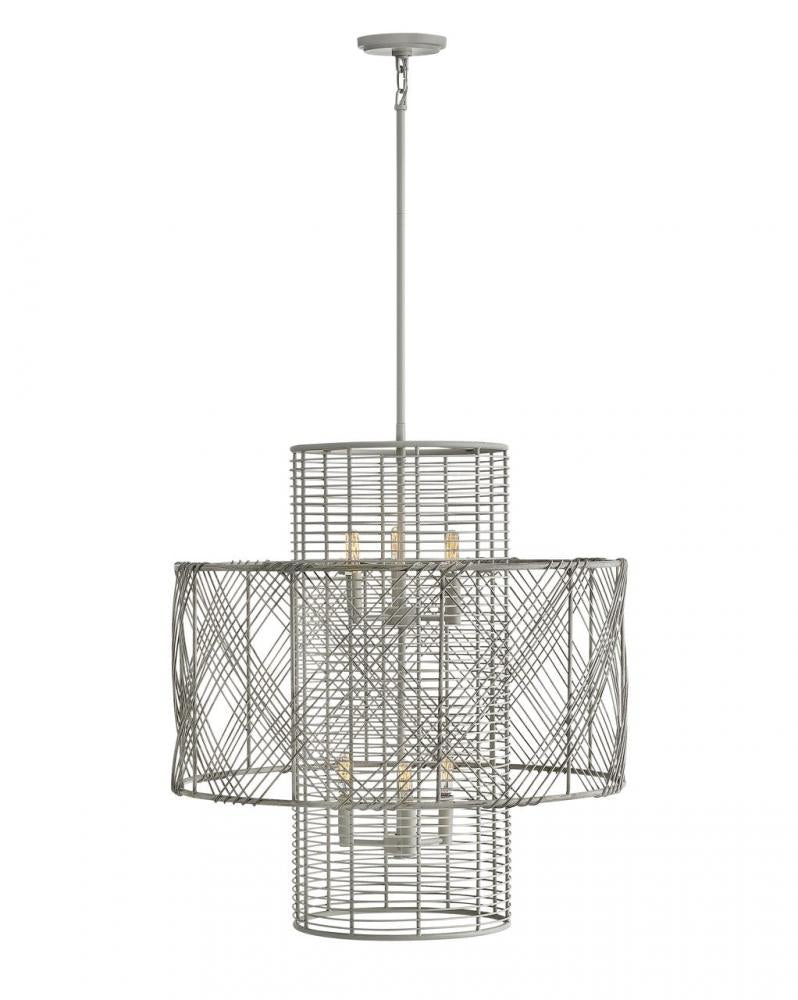 Hinkley Lighting NIKKO 41065LAW Chandelier Bohemian - Light Ashwood