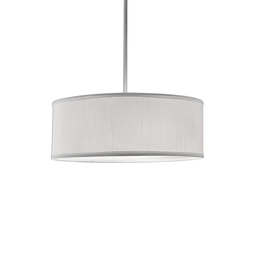 Gregory 15-in White 3 Lights Pendant