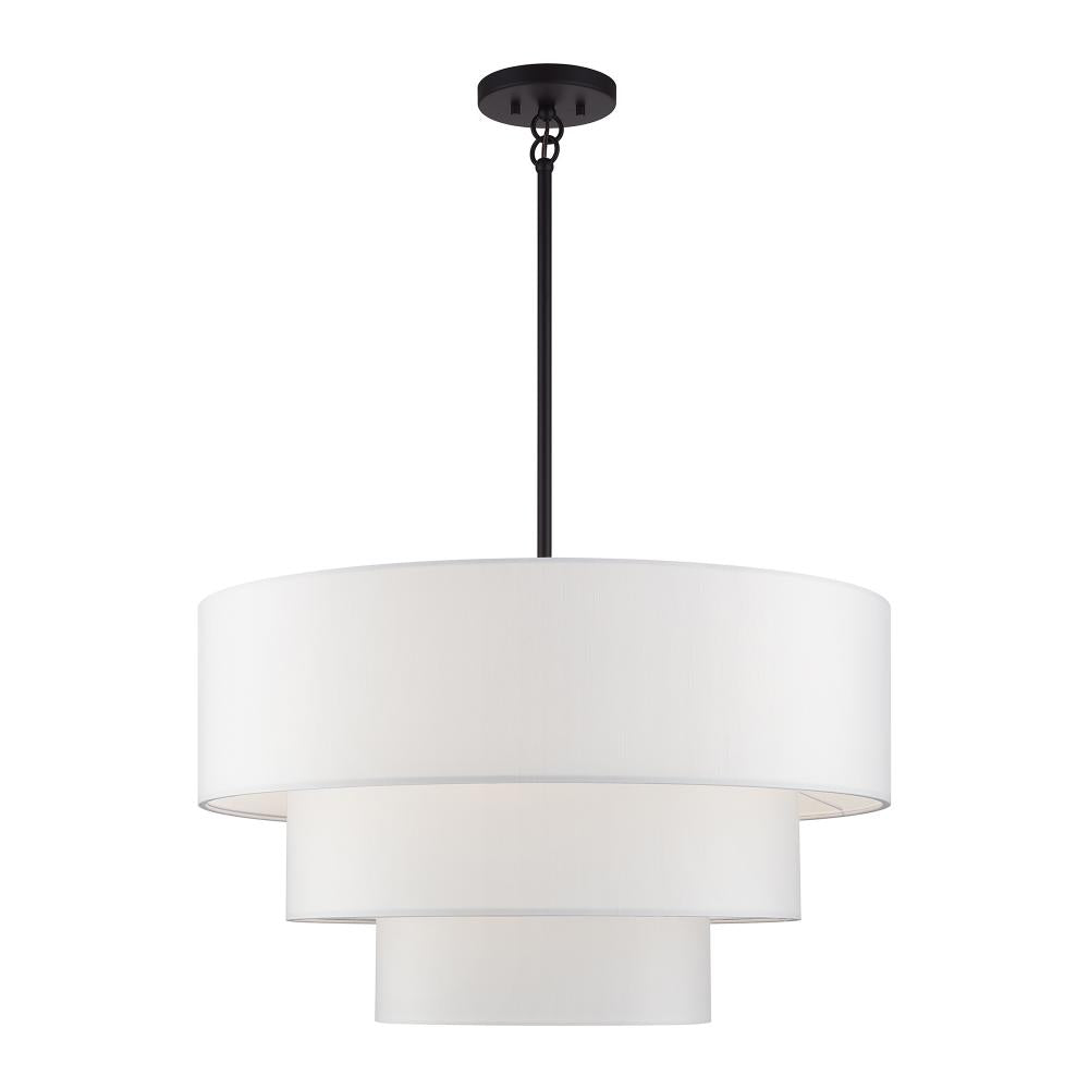 Livex Lighting MANORWOOD 41087-07 Pendant Modern - Bronze