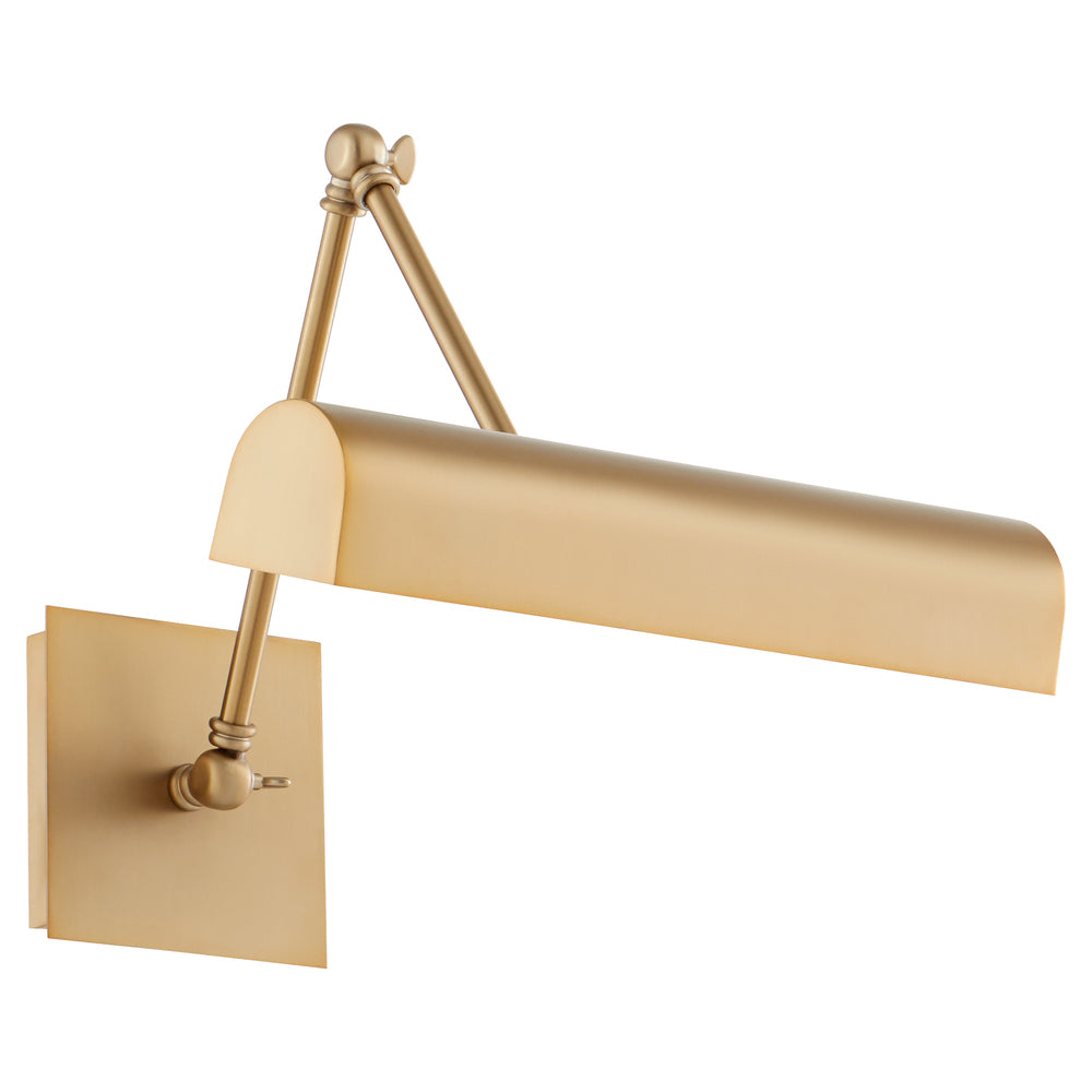 Quorum Lighting 411-15-80 Sconce Traditional - Aged Brass