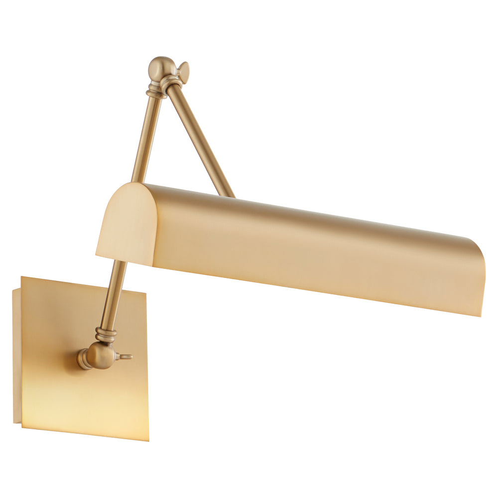 Quorum Lighting 411-15-80 Sconce Traditional - Aged Brass