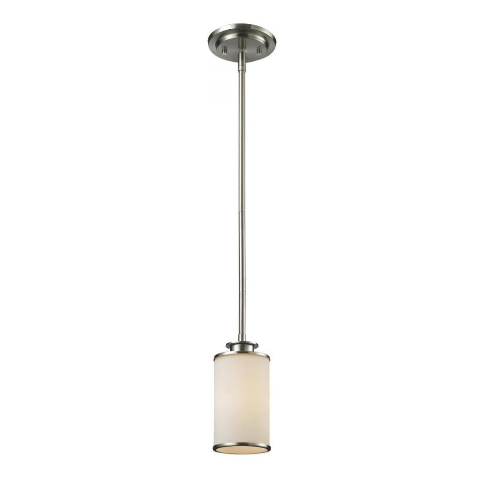 1 Light Pendant-Matte Opal