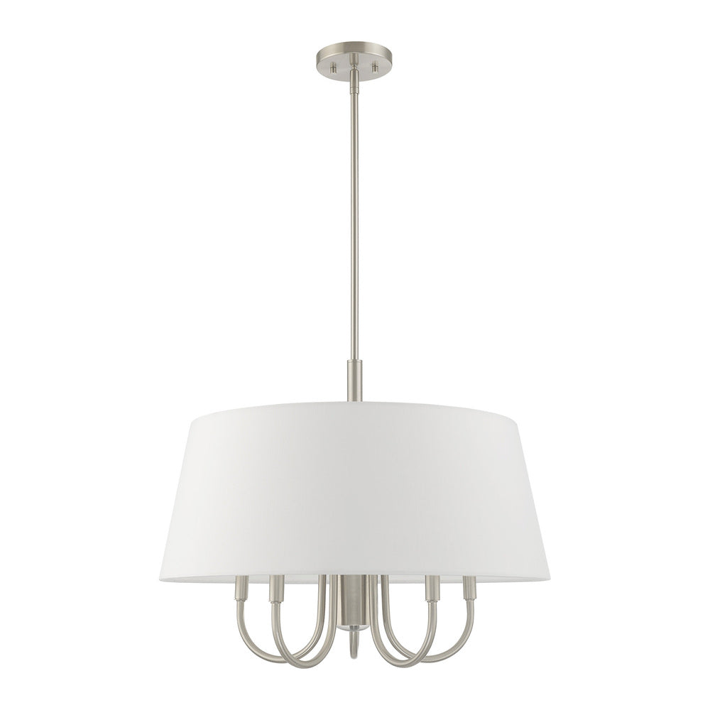 Livex Lighting BELCLAIRE 41315-91 Pendant Contemporary - Brushed Nickel