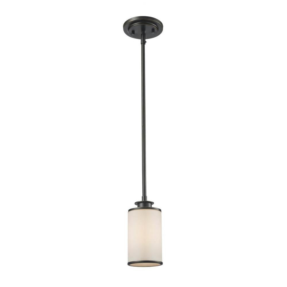 1 Light Pendant-Matte Opal