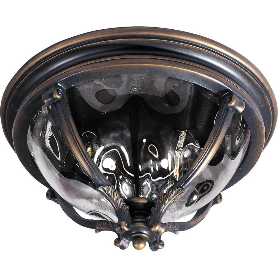 Maxim Lighting 41420WGGO Camden VX 16 Inch Flush Mount Light – Golden Bronze