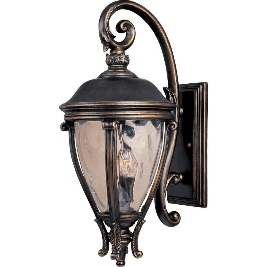 Camden VX 13 Inch Outdoor Wall Lantern – Golden Bronze