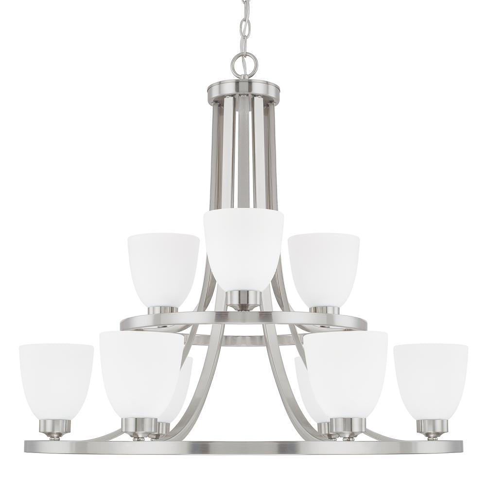 Capital Lighting HOMEPLACE / JAMESON 414391BN-333 Chandelier Contemporary - Brushed Nickel