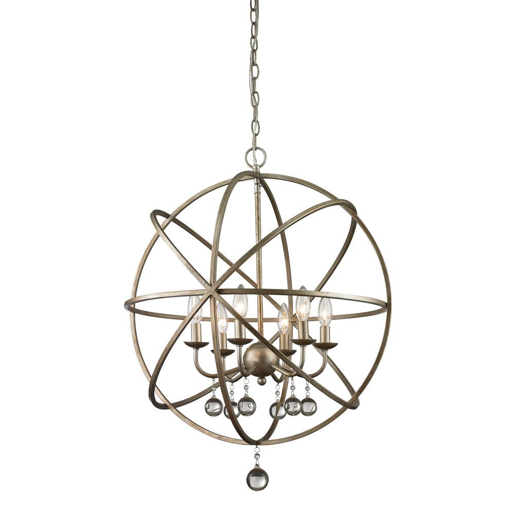 6 Light Chandelier