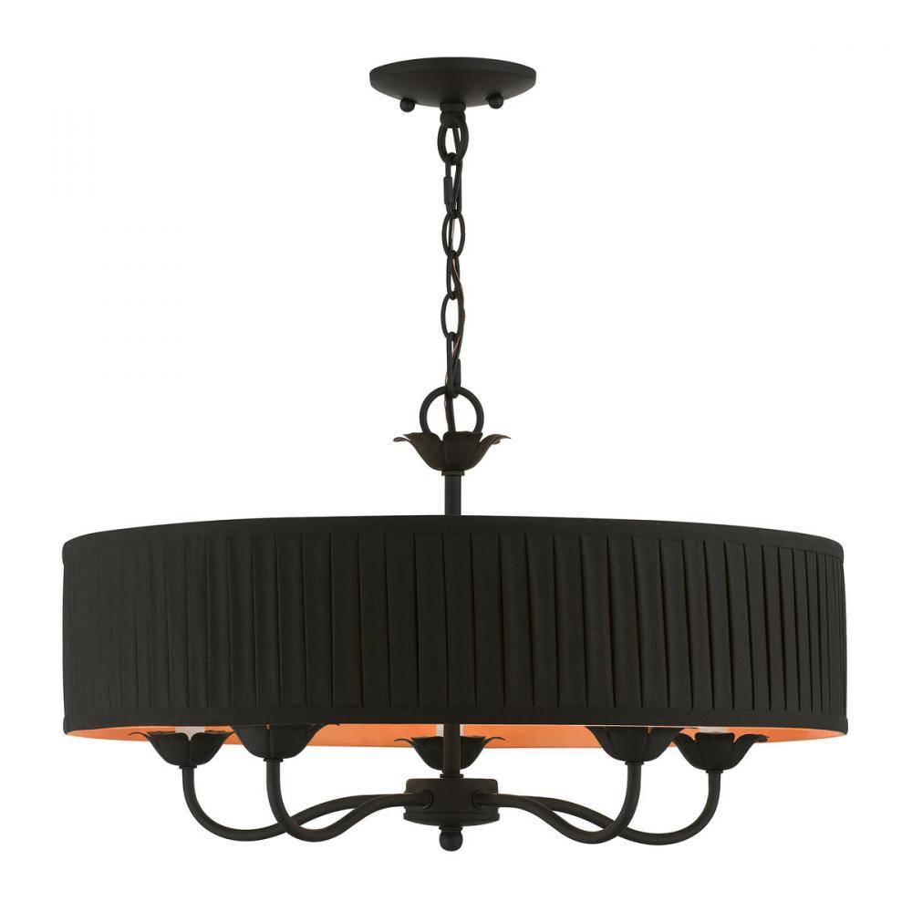 Livex Lighting HARRINGTON 41865-04 Pendant Transitional - Black