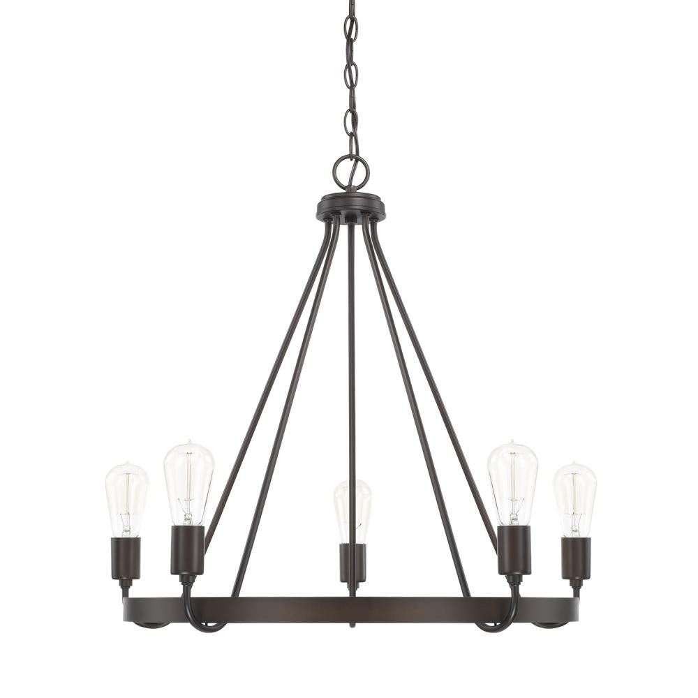 Capital Lighting HOMEPLACE / TANNER 420061BZ Chandelier Transitional - Bronze