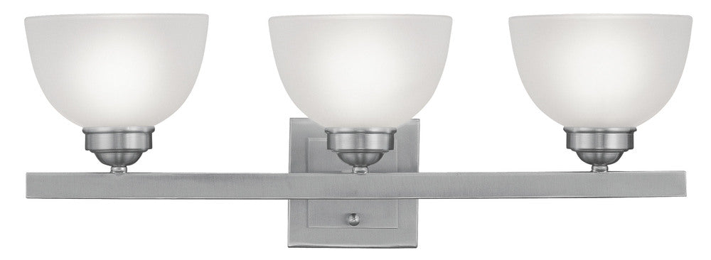 Livex Lighting SOMERSET 4203-91 Bathroom Fixture Nautical - Brushed Nickel